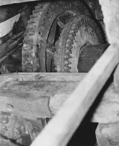 Bursledon Tower Mill, Bursledon, internal, drive to stones