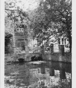 Abbotts Ann Mill, Abbotts Ann, front with head race
