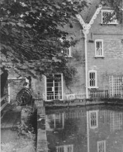 Beaurepaire Mill, Bramley, rear with sluices