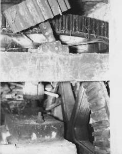 Broughton Mill, Broughton, internal, pit wheel, spur wheel, stone nut