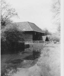 Bullington Mill, Bullington, head race