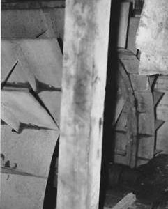 Fullerton Mill, Fullerton, internal, wheel, breast shot