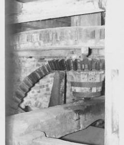 Isington Mill, Bentley, internal, pit wheel, wallower, spur wheel