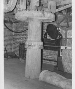 Kingsley Mill, Kingsley, internal, crown wheel, stones floor