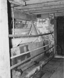 Longparish Upper Mill, Longparish, internal, wheel, sluice