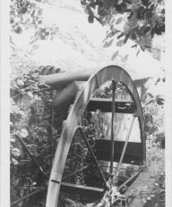 Ower Mill, Paultons Park, wheel