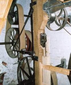 Manor Mill, Sidbury - belt drives