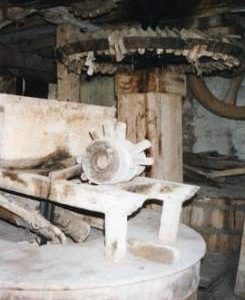Milverton Town Mill - stone floor