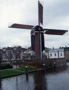 Netherlands Post Mill, Reput, Leiden, South Holland