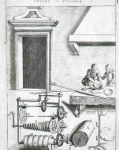 "Zonca 1607, Clockwork spit mechanism"