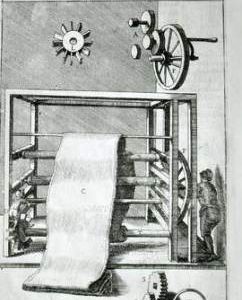 "Zonca 1607, 'Gig' raising machine for cloth"
