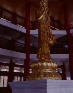 China, Dali, Chongsheng Temple. Main Statue