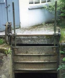 Staverton Bridge Mill - hatch detail