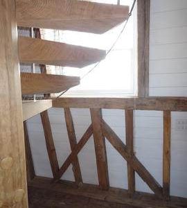 Section of stone floor framing, Beacon Mill, Benenden