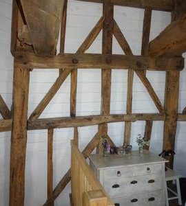 Section of stone floor framing, Beacon Mill, Benenden
