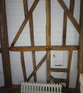 Section of stone floor framing, Beacon Mill, Benenden