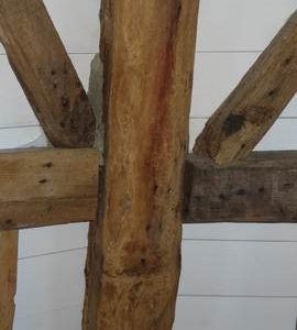 Section of stone floor framing, Beacon Mill, Benenden