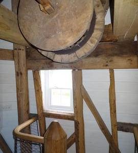 Section of bin/dust floor framing, Beacon Mill, Benenden