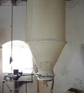 Modern milling machine on ground floor, Maud Foster Mill, Boston