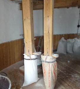 Meal spouts, Maud Foster Mill, Boston