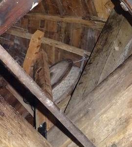 Cap frame, brake lever and brake chain guide pulley, Maud Foster Mill, Boston