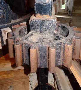 Tail stone nut, Lowfield Heath Mill, Charlwood