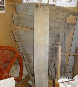 Original fan blades, post mill, Chinnor