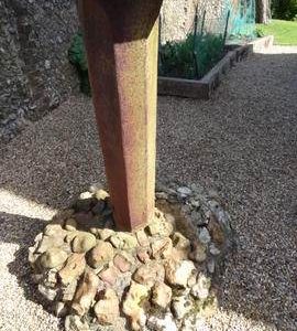 Tail of windshaft, smock mill, Earnley