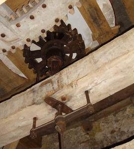 Stone nut and tentering gear, Milton Common Mill, Great Haseley
