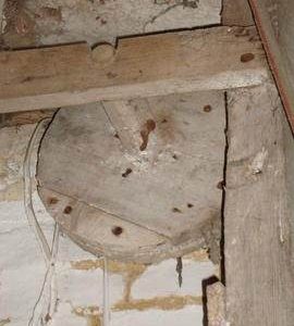 Unidentified pulley on ground floor, Great Mill, Haddenham