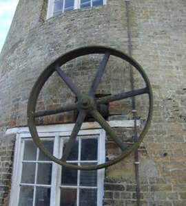 External engine drive pulley, Great Mill, Haddenham