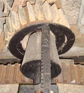 Stone nut with ratchet adjustment, Great Mill, Haddenham