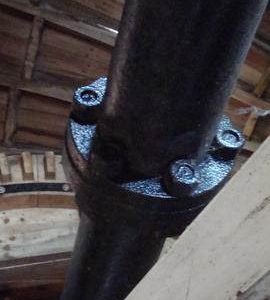 Coupling in windshaft, Great Mill, Haddenham
