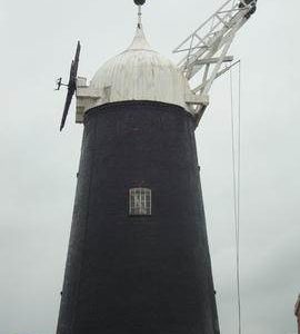 External view, tower mill, Heapham