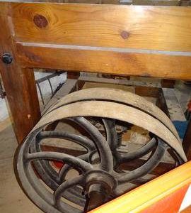 Unidentified machine on ground floor, Heckington Windmill, Heckington