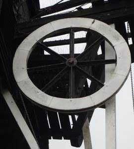 Striking chain wheel, smock mill, Herne