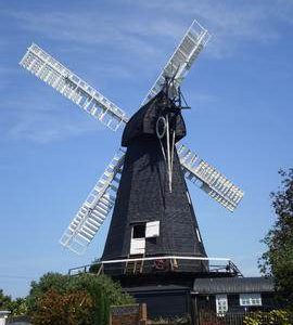 Smock mill, Herne