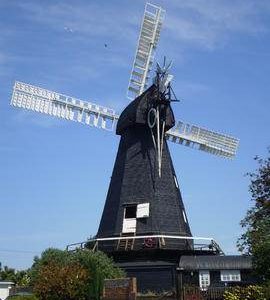 Smock mill, Herne