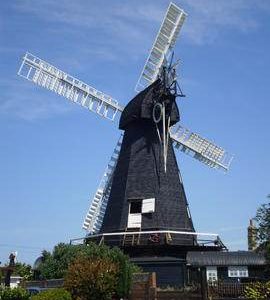 Smock mill, Herne