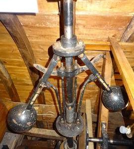 Sweep governor, Windmill Hill Mill, Herstmonceux