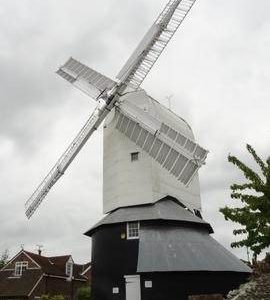 External view, Windmill Hill Mill, Herstmonceux