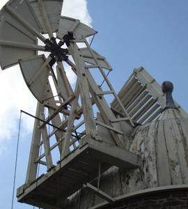 Fantail and rocking lever, Heage Windmill, Heage