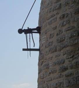 External sack hoist123;?125;, Stembridge Mill, High Ham