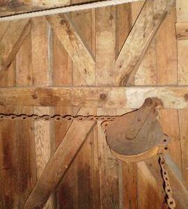 Dust floor framing, Impington Mill, Histon and Impington