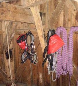 Dust floor framing, Impington Mill, Histon and Impington