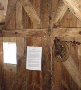 Dust floor framing, Impington Mill, Histon and Impington