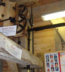 Blender drive and tentering gear, Oldland Windmill, Keymer