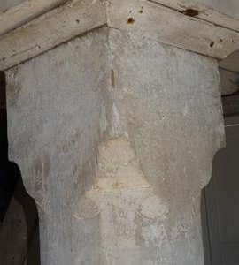 Chamfering on wind upright shaft, Combined Mill, Little Cressingham