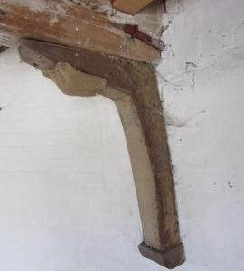 Ceiling beam support bracket, Combined Mill, Little Cressingham