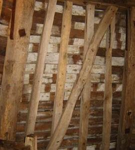 Dust floor framing, Lacey Green Windmill, Lacey Green